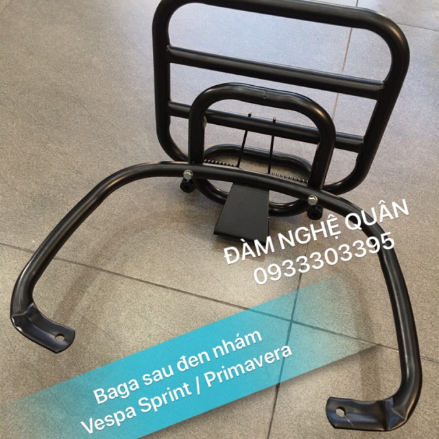 Baga sau Vespa Sprint / Primavera màu đen nhám loại tốt mới 100% 💰 1,100,000 VND / 1 cái y hình