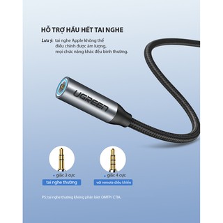 Cáp chuyển đổi USB type C sang 3.5mm UGREEN 30632