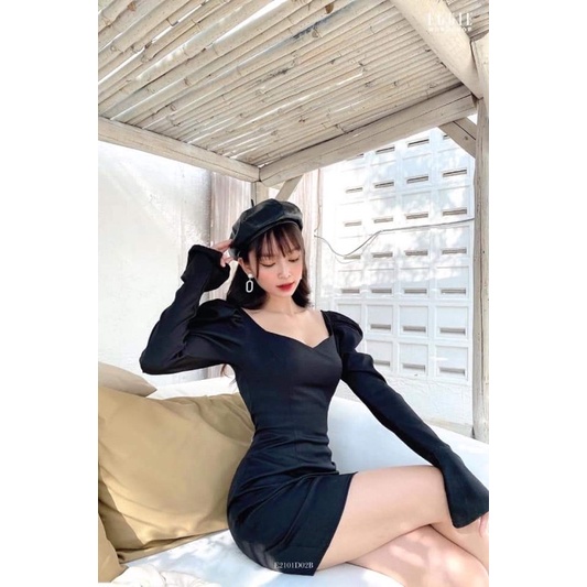 Đầm Tiệc Body Tay Loe Eighteen [ Hình Thật]