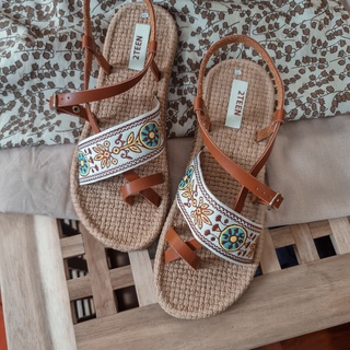 DÉP CÓI THỔ CẨM DÂY DA ♥ TP02 HANDMADE2TEEN