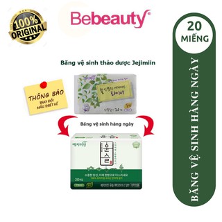 Băng Vệ Sinh Hằng Ngày Yejimiin Size M (15cm/20 miếng)