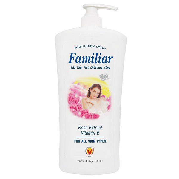 Chai Sữa Tắm Familiar Goat's Milk 1200ml-Tinh Chất Sữa Dê