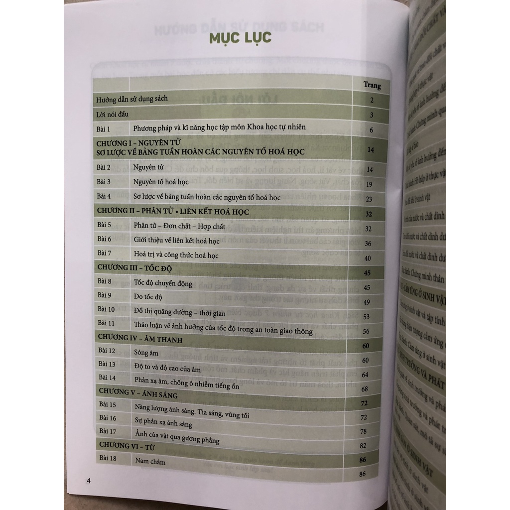 Sách giáo khoa Khoa học tự nhiên 7 + Bài tập Khoa học tự nhiên 7 Kết nối tri thức