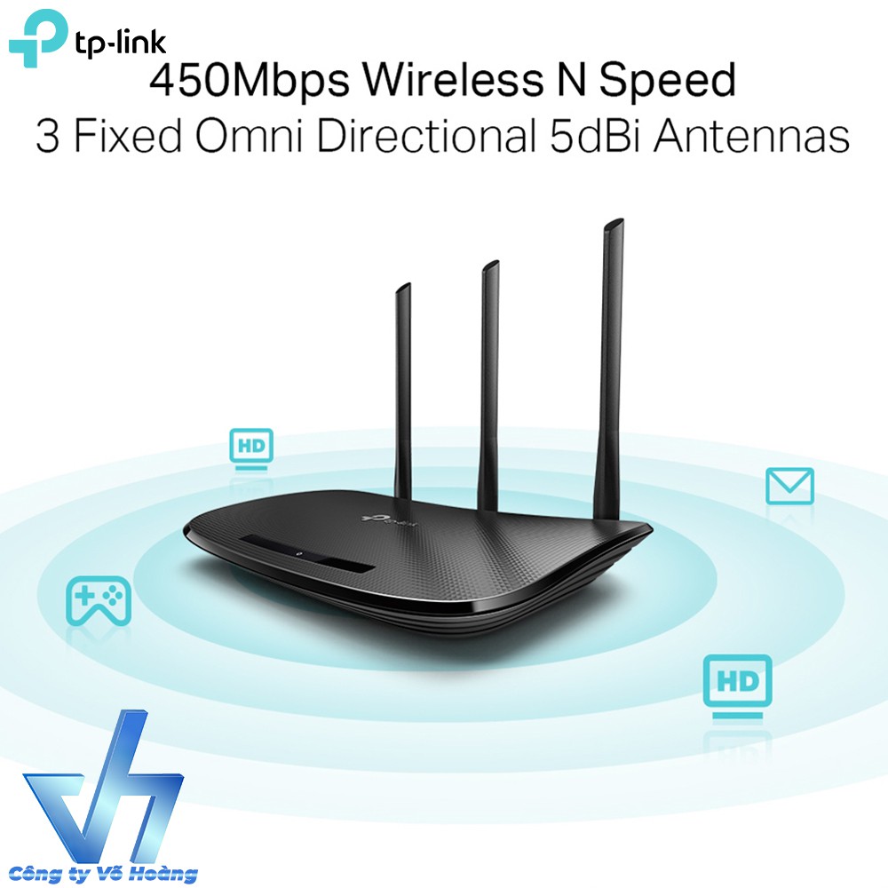 BỘ PHÁT WIFI TP-LINK TL-WR940N (Đen)