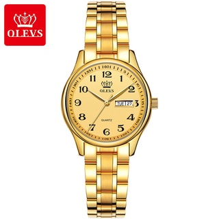 Đồng hồ nữ đẹp OLEVS 5567w dây thép thời trang chống thấm nước chính hãng-