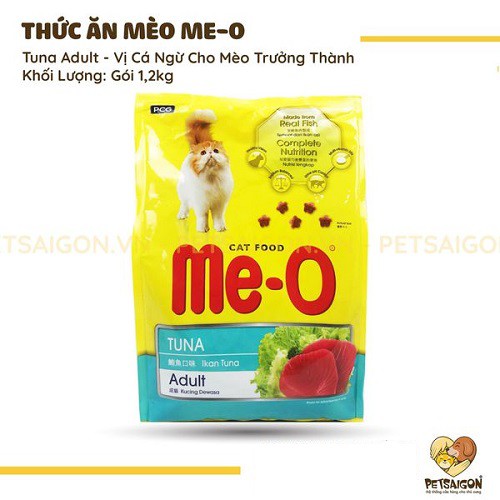 [CHÍNH HÃNG] THỨC ĂN ME-O CHO MÈO TRƯỞNG THÀNH - GÓI 1KG2