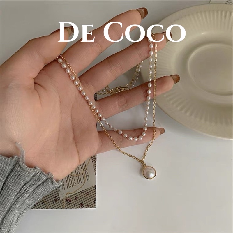 [Ảnh thật] Dây chuyền nữ, vòng cổ nữ De Coco