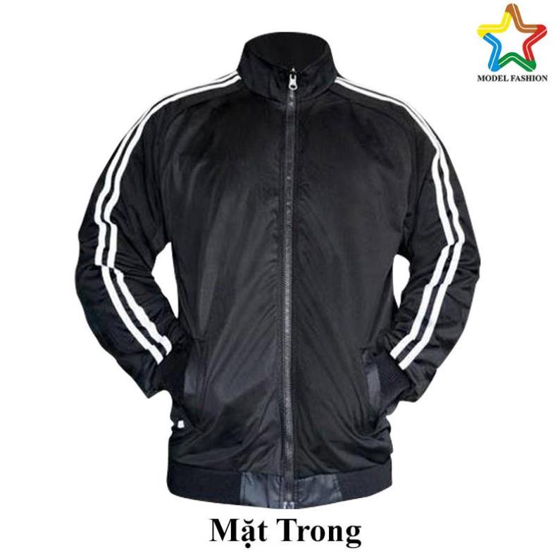 Chính hãng Áo khoác dù nam 2 lớp 2 mặt chống nước cao cấp Model-fashion BN93 Đỏ, Trắng