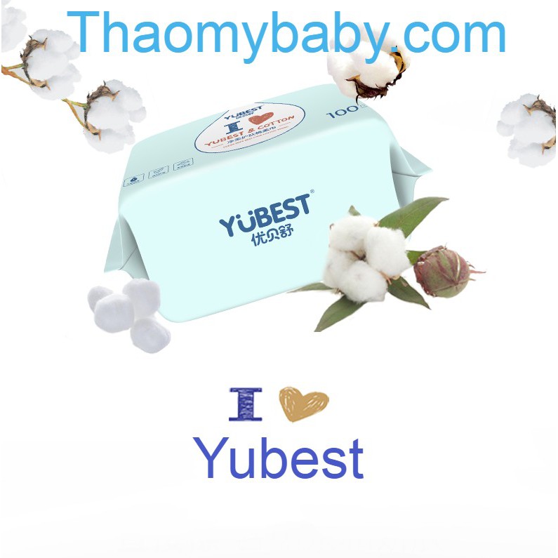 Khăn Giấy Ướt Yubest Nội Địa Trung 80 Tờ