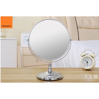 GƯƠNG TRANG ĐIỂM INOX CHÂN TRUNG MẶT TRÒN 100