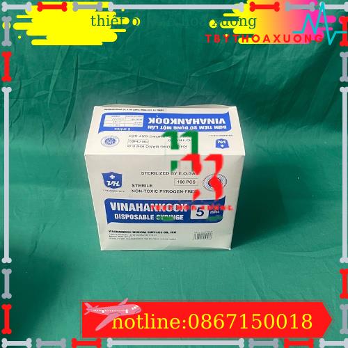 Bơm tiêm 1 lần Vinahankook 5ml