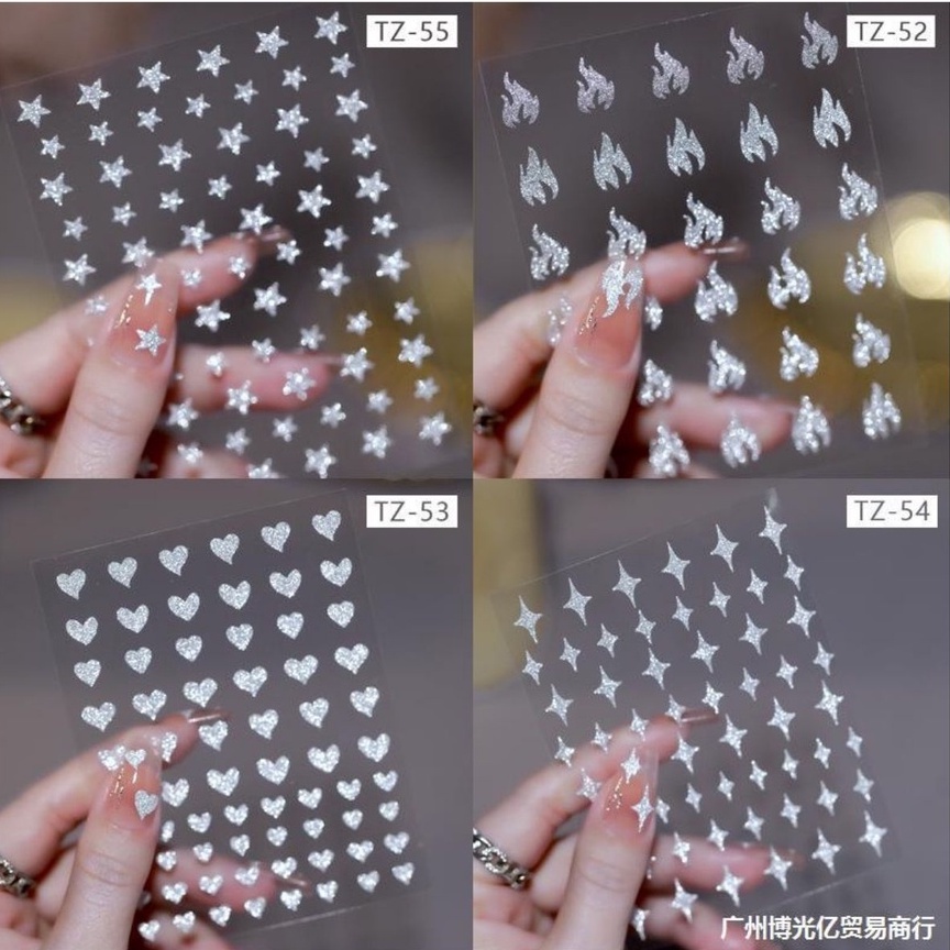 [HOT 2022] Sticker nail trang trí móng spa mi shop kdlatus