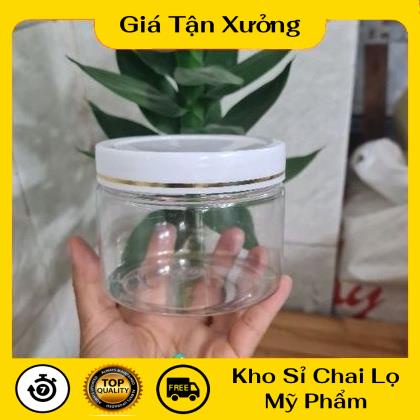 Hủ Đựng Kem ❤ TRÙM SỈ ❤ Hũ nhựa pet 300g chiết mỹ phẩm , phụ kiện du lịch