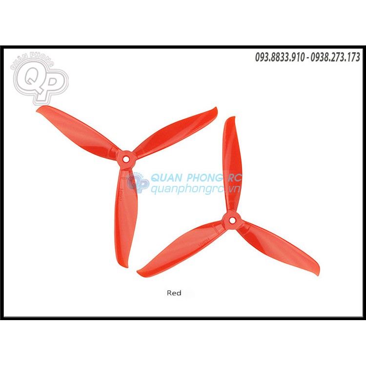 Cánh máy bay 3 lá 7 inch thuận nghịch 7040