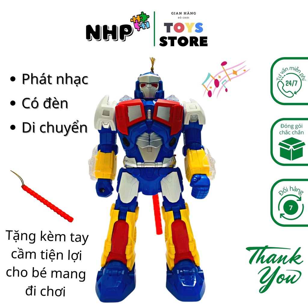 Đồ chơi cho bé robot nhảy múa, đồ chơi cho bé trai robot, siêu nhân trí tuệ, vận động NHP