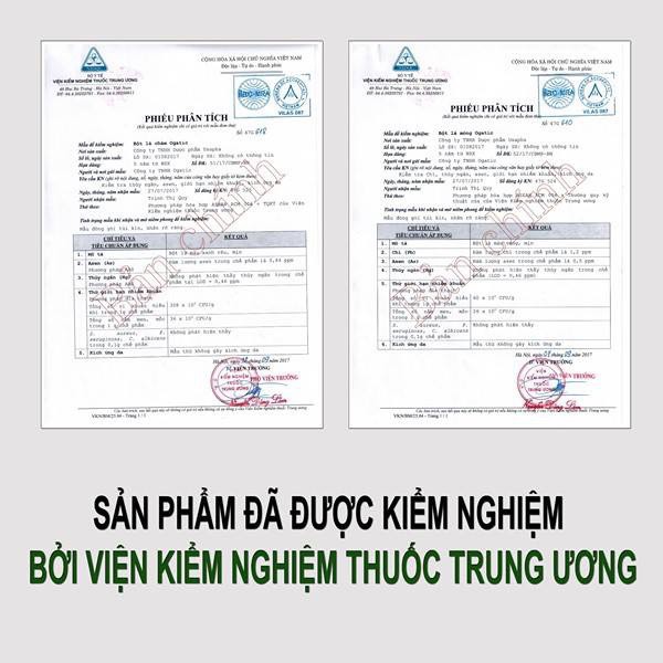 [CHÍNH HÃNG OGATIC] Bột Lá Nhuộm Tóc OGATIC (Màu Nâu Đen) 50g - Nhuộm tóc toàn toàn từ thiên nhiên