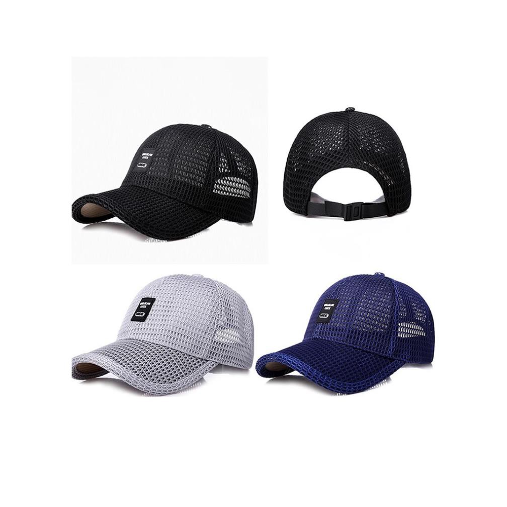 Nón kết/ Mũ lưỡi trai lưới cao cấp nam nữ NON0303 👒 * *