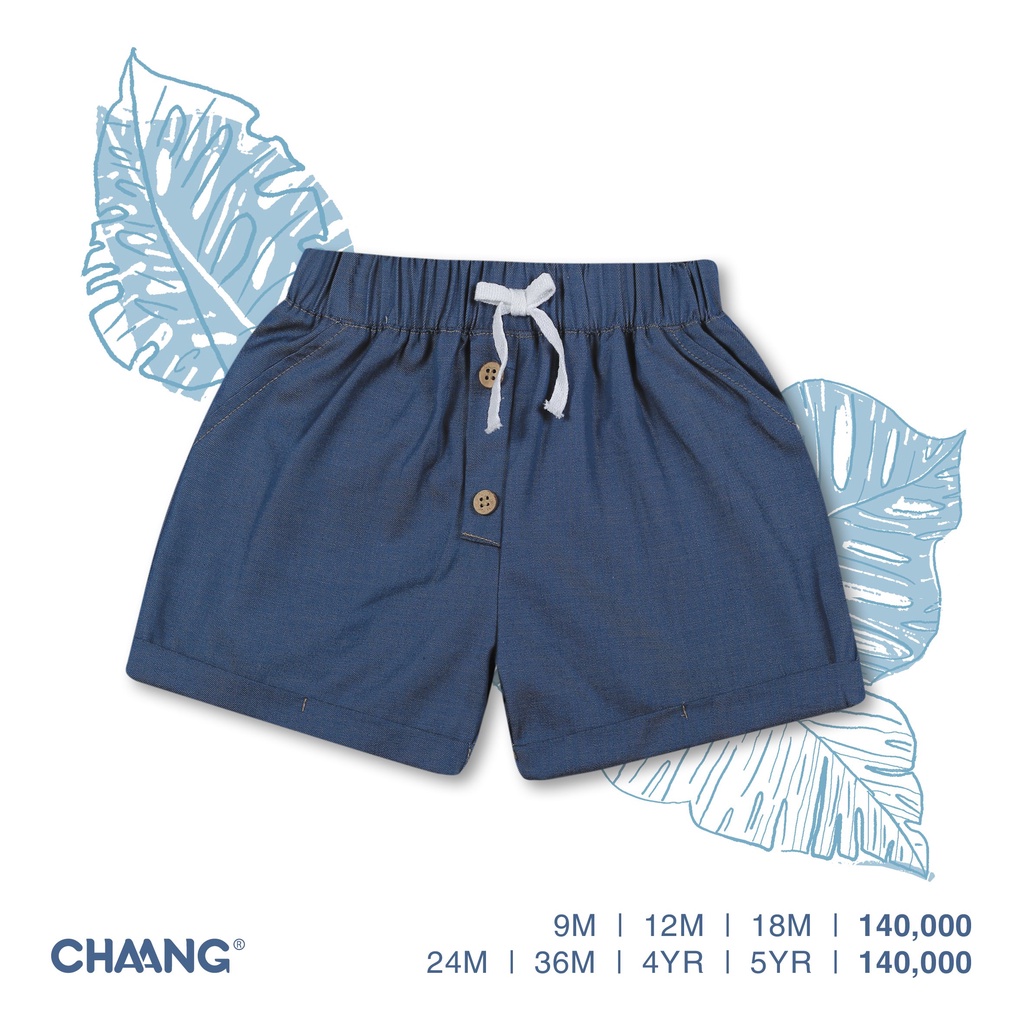 Chaang Quần short denim và kaki Sea