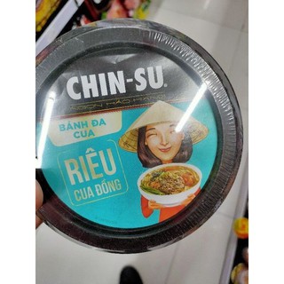 (1 thùng 12 hộp) Chin-su Phở Bò, Hủ Tiếu Nam Vang, Hủ Tiếu Bò Kho, Miếng Gà Hầm Măng, Bánh Đa Cua