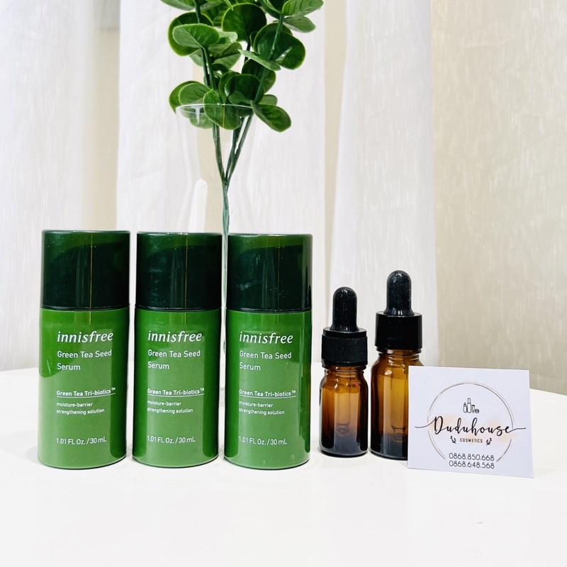Tinh Chất Trà Xanh INNISFREE Green Tea Seed Serum 30ml Minisize DATE 6/2024