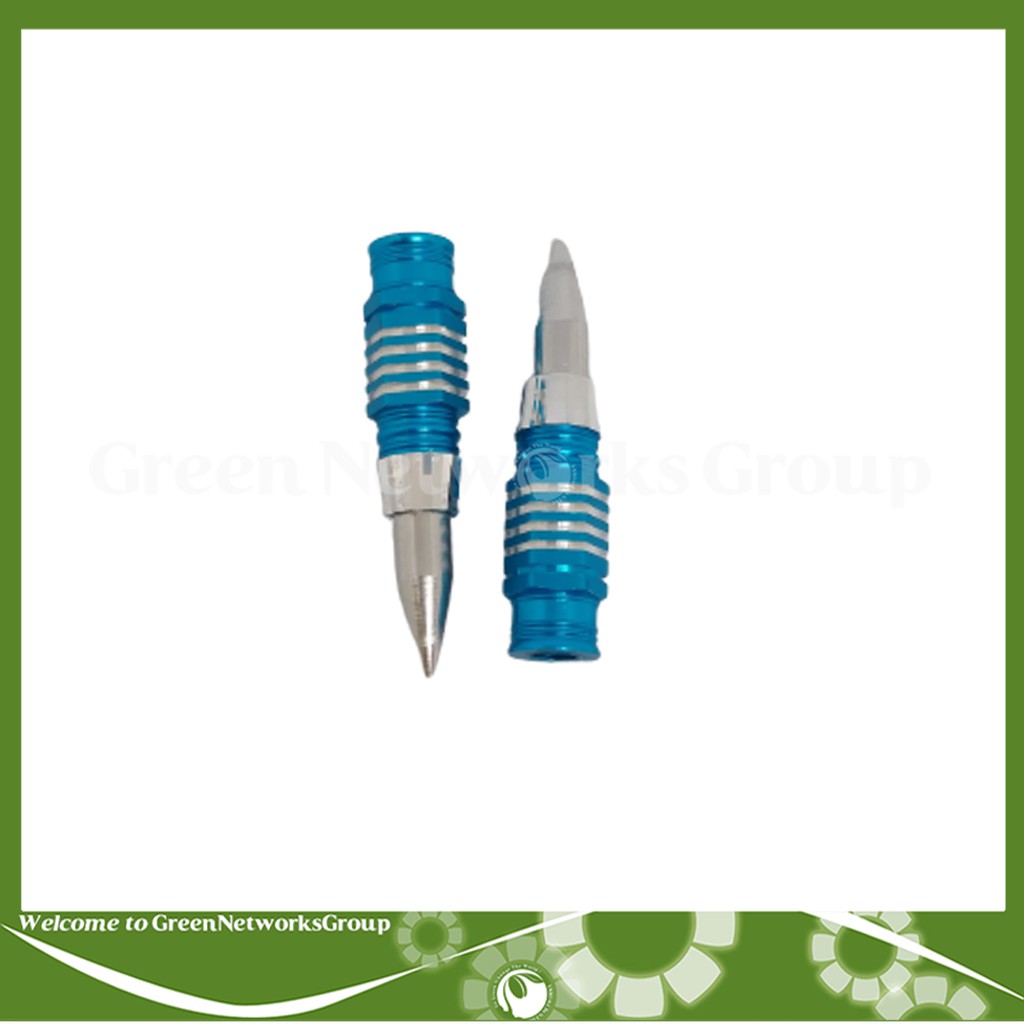 Bộ 2 Ốc đũa thắng Hỏa Tiễn Viền Sọc Nhiều Màu trang trí xe máy - Greennetworks