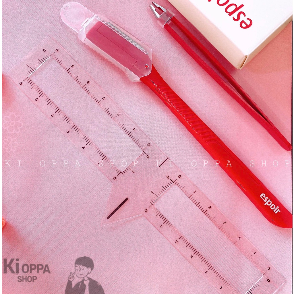 Bộ kit định hình lông mày espoir The Brow Balance Kit