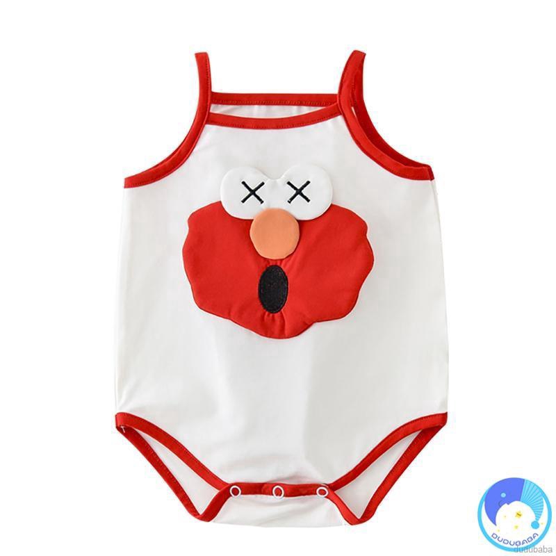 Áo Liền Quần Cotton Hình Trứng Ốp La Cho Bé