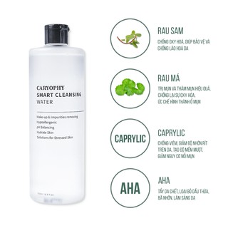 Tẩy trang Caryophy Smart Cleansing