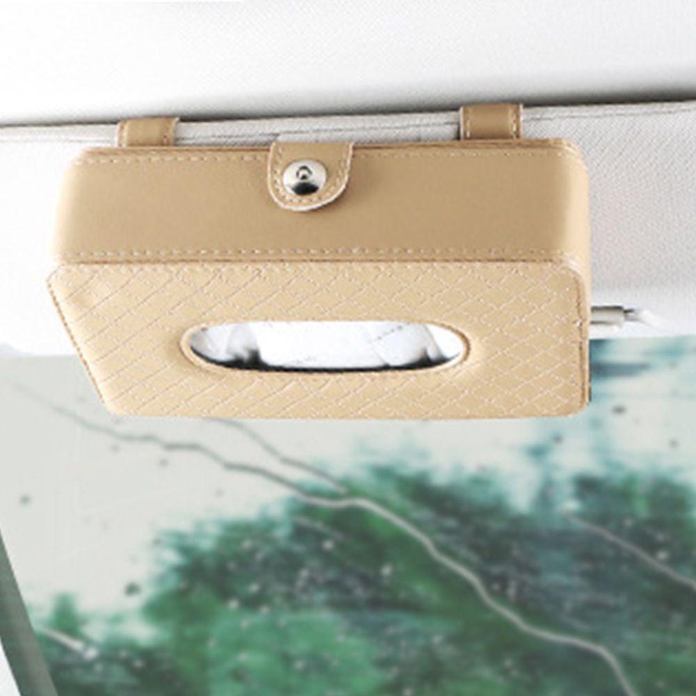 Suyo Hộp Đựng Khăn Giấy Gắn Tấm Che Nắng Xe Hơi Thông Dụng