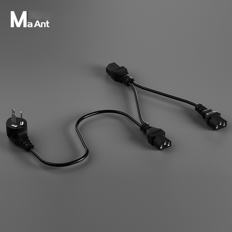 Dây nguồn điện AC chia 3 - 4 - 5 đầu siêu chịu tải 3000W / 220V