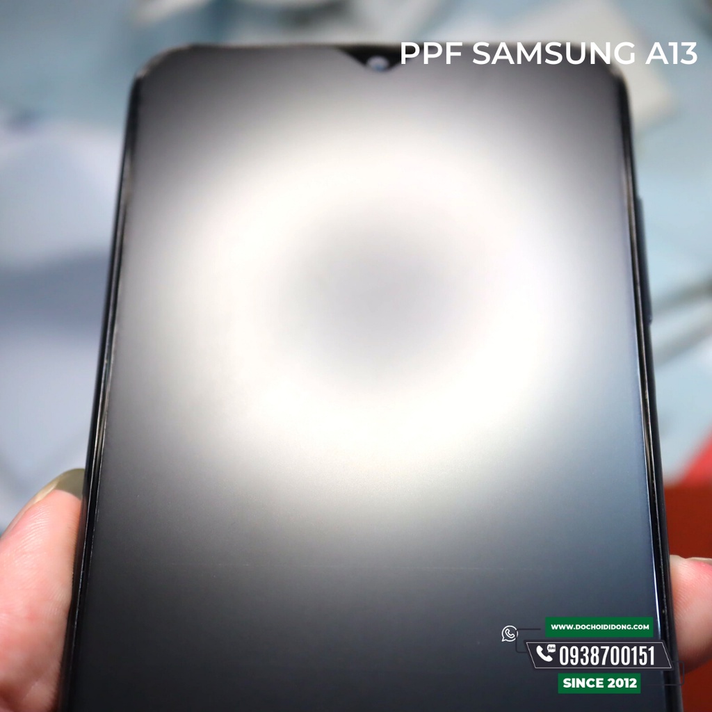 Miếng dán PPF SAMSUNG A13 trong, nhám, đổi màu cao cấp