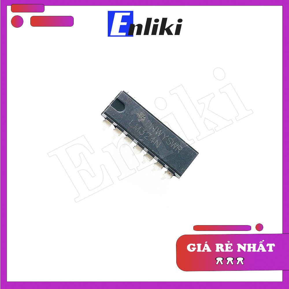 [Mã ELHACE giảm 4% đơn 300K] LM324 IC 14 chân DIP14