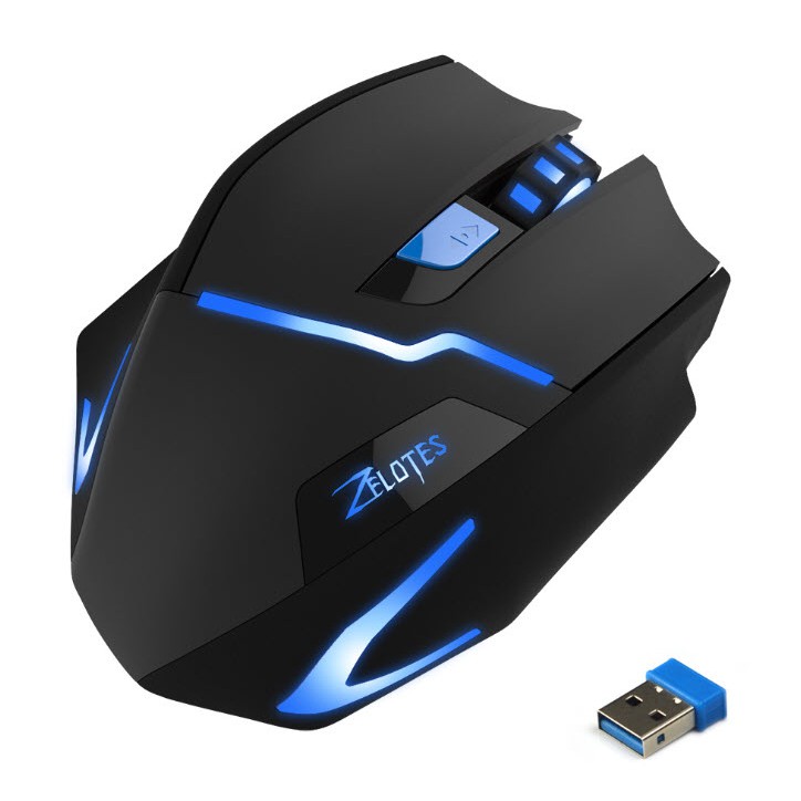 Chuột game Zelotes F-16 không dây