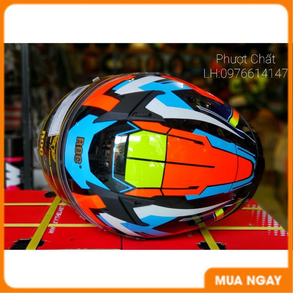Giá Tận Kho - Mũ bảo hiểm Fullface ROC R01 chính hãng