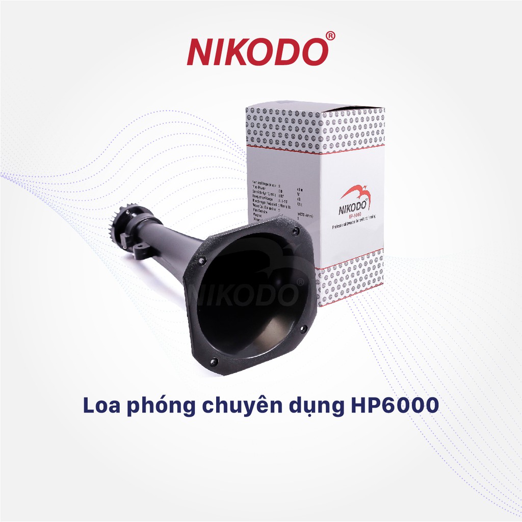 Loa phóng cao cấp HP 6000 Nikodo cho nhà nuôi yến, âm thanh chân thực, dẫn dụ chim yến
