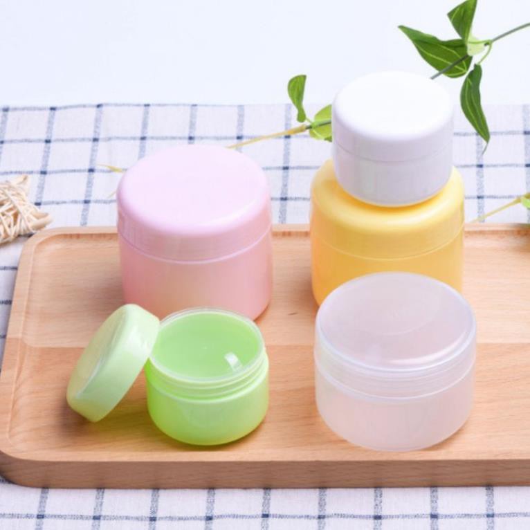 Hủ Đựng Kem ❤ TRÙM SỈ ❤ Hũ chiết kem Hồng Thái 100g đựng mỹ phẩm , phụ kiện du lịch