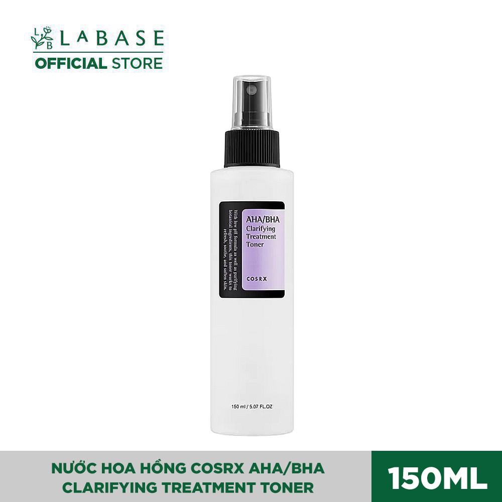 Nước hoa hồng COSRX AHA/BHA Clarifying Treatment Toner 150ml (Nhungshika)