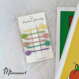 Set 6 kẹp mái sắc màu pastel