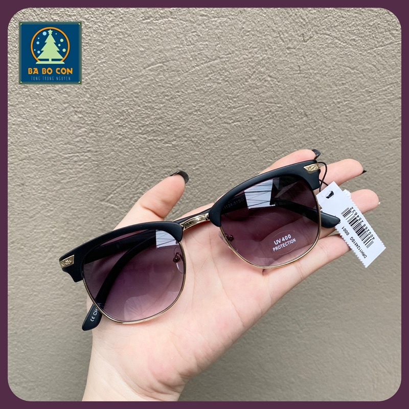 Kính Rue 21 gọng clubmaster full tem tag mới 100%, tặng kèm hộp đựng kính và khăn lau kính