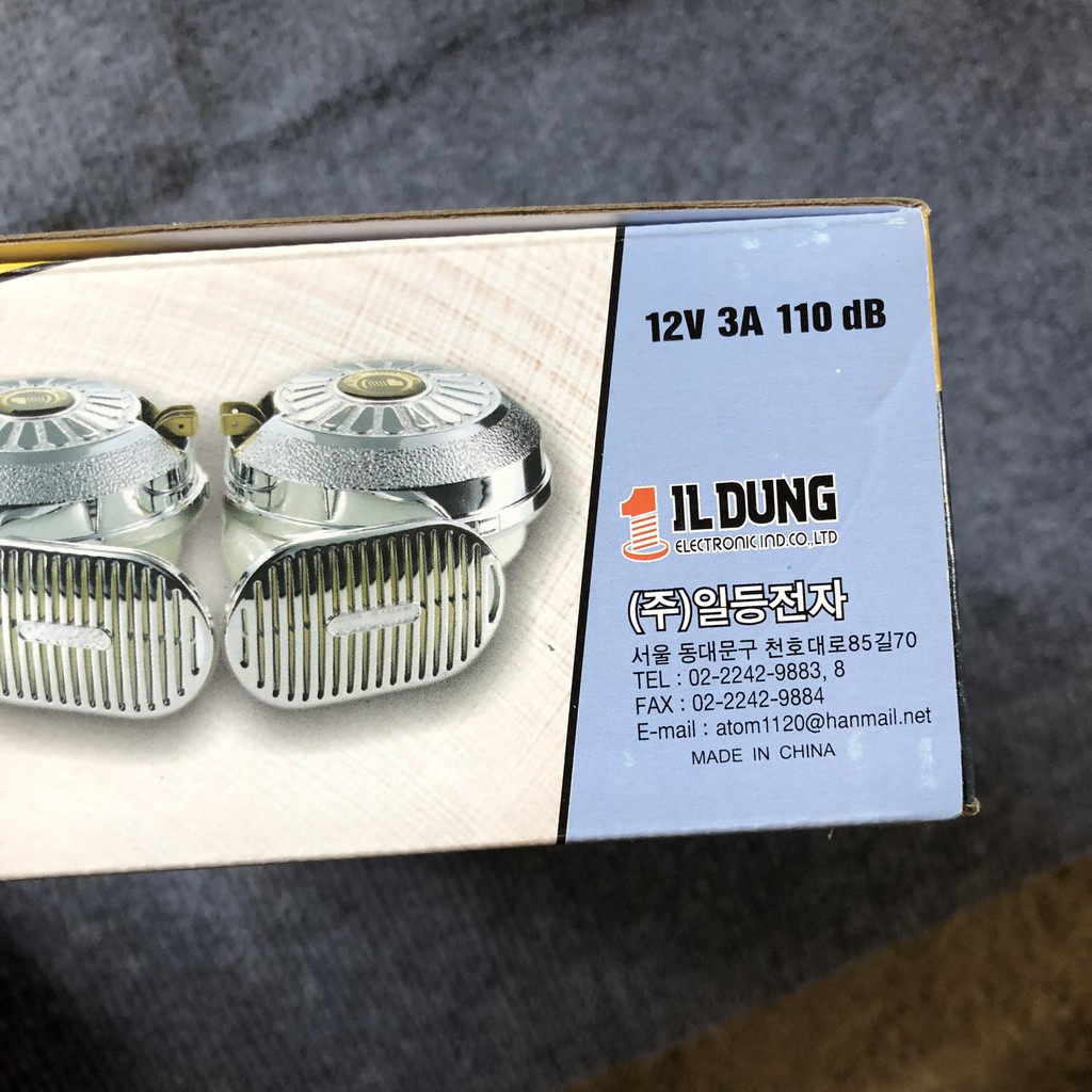 Còi Ngân Hàn Quốc , Hàng Chính Hãng jidung . BH 6 THÁNG