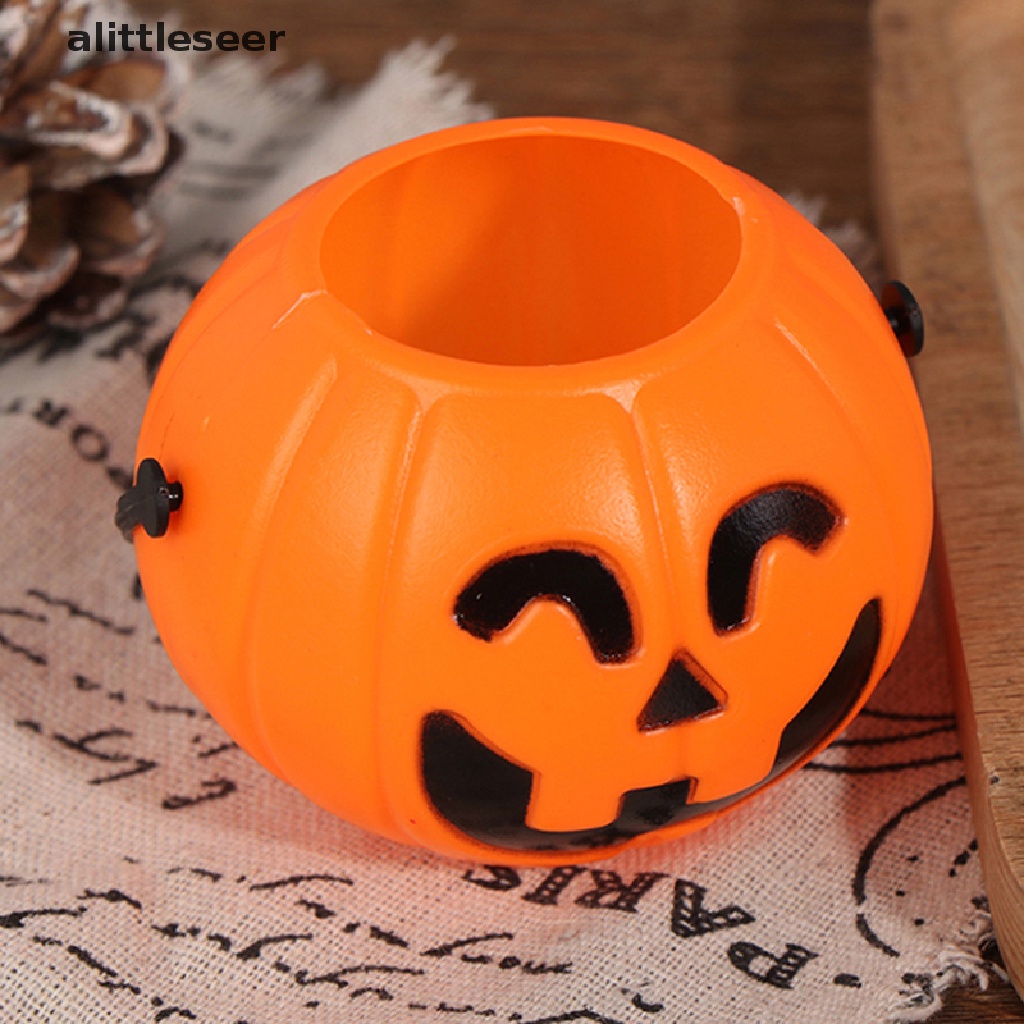 Xô Nhựa Đựng Bí Ngô Trang Trí Halloween