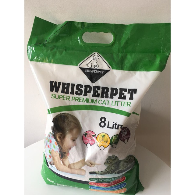 CÁT VỆ SINH CHO MÈO LIKE 8L HOẶC WHISPERPET 8L