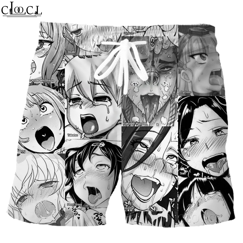 Quần đùi nam in họa tiết anime 3D độc đáo đáng yêu thời trang