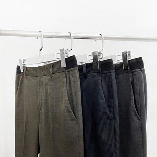 quần âu slimfit Polham kẻ sọc