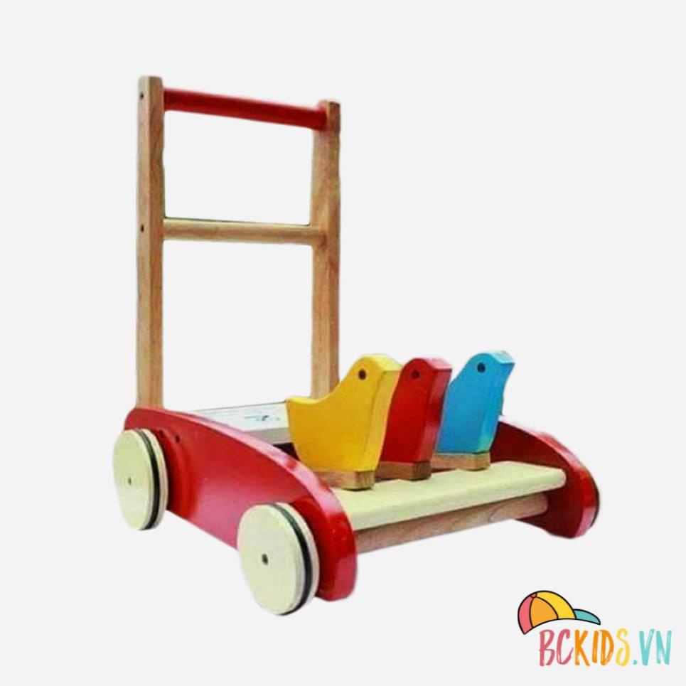 Xe tập đi gỗ gà cho bé hàng loại 1 BC-101