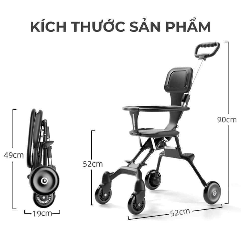 Xe Đẩy Gấp Gọn Cho Bé Yêu