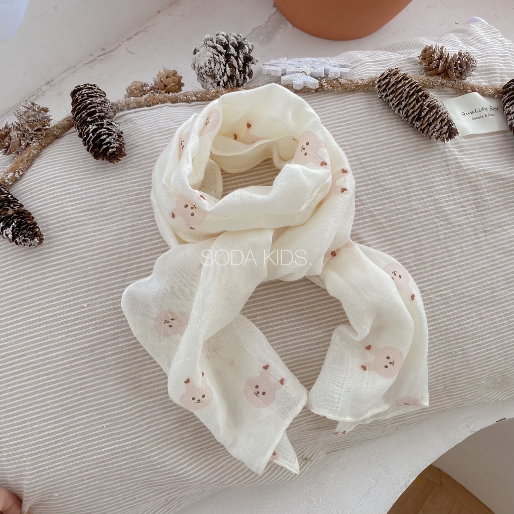 Khăn xô sợi tre hai màu (Hàng thiết kế)