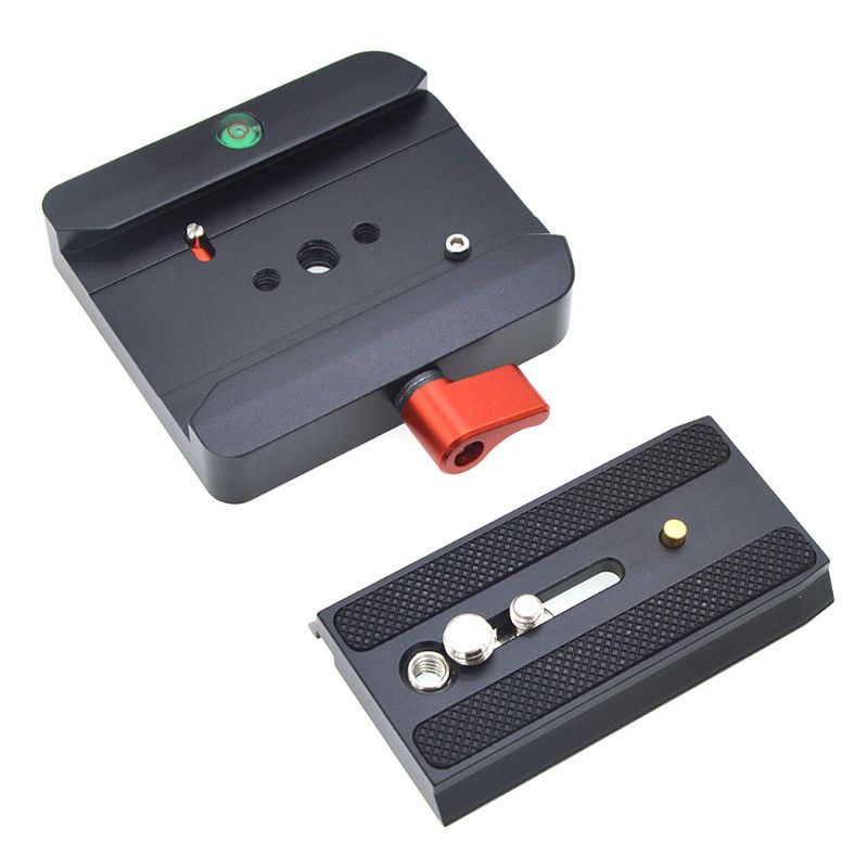 Bộ Chuyển Đổi Đế Giày Bằng Hợp Kim Nhôm Với Ốc Vít 1 / 4 3 / 8 inches Cho Máy Ảnh DSLR