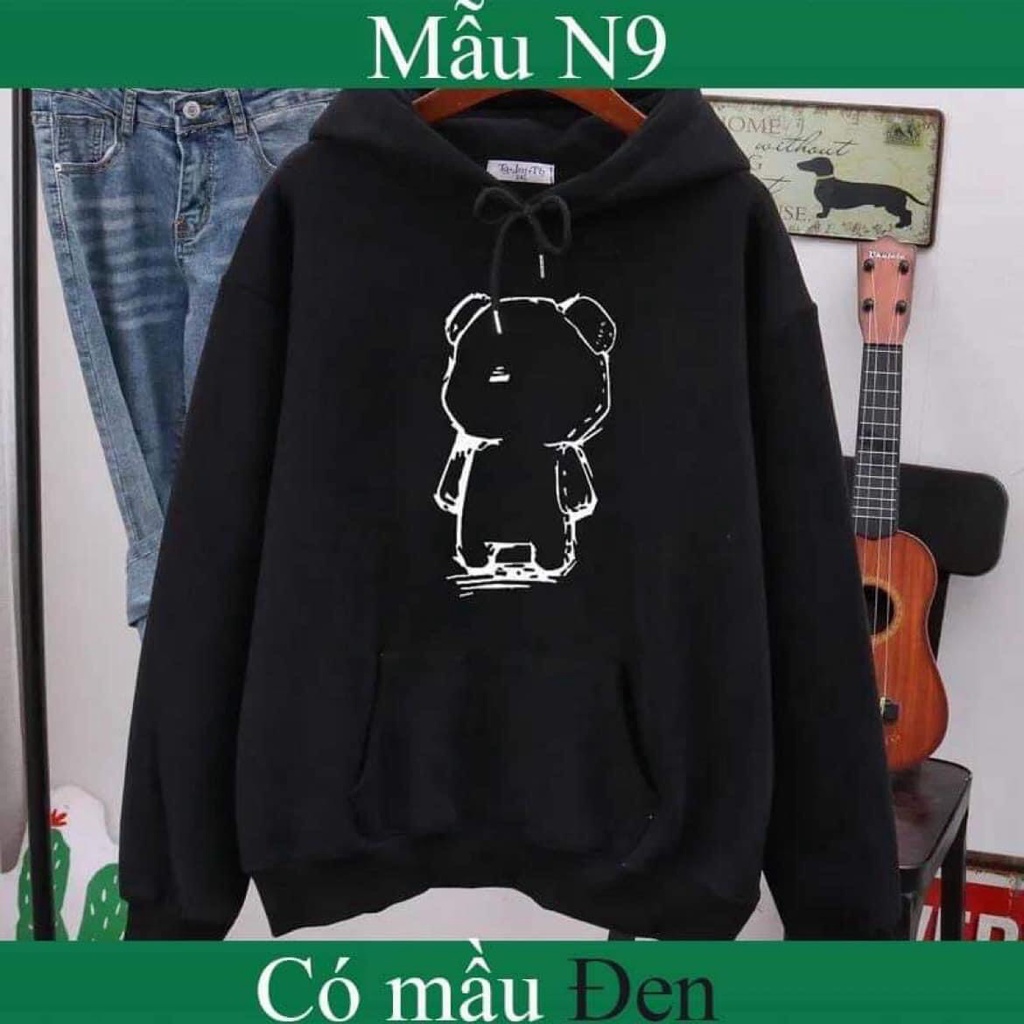Áo Hoodie chất nỉ in hình phong cách dễ thương siêu cute đáng yêu | BigBuy360 - bigbuy360.vn