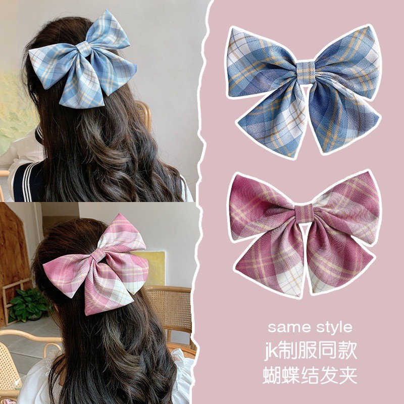 Kẹp Tóc Nữ Dạng Nơ Bản To Phong Cách Hàn Quốc TOPBRA